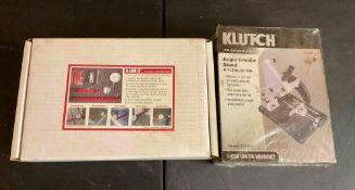 Klutch Angle Grinder Stand, A-Line-It Machine Alignment System and 12V Heater/Fan