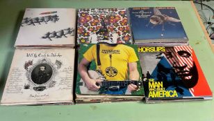 Box of Vintage Bluegrass Records