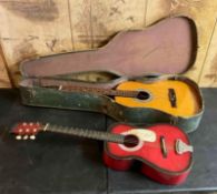 2 Vintage Acoustic Guitars