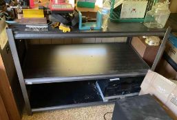 Metal Utility Shelf with Extra Pieces
