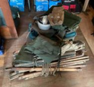Large Lot of Vintage Military Supplies