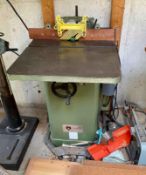 Grizzly 1 1/2 H.P. Shaper with Mobile Base