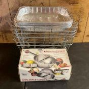 Norpro Deluxe Food Mill with Wire Chafing Racks