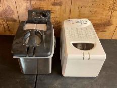 2 Electric Counter-Top Deep Fryers