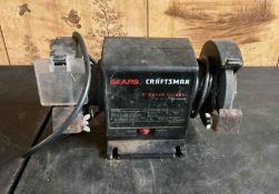 Sears Craftsman 5-Inch Belt Grinder with Vintage Black & Decker Belt Sander