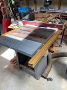 Rockwell Table Saw with Incra Attachments