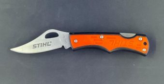 Stihl Stone River Lockback Folding Pocket Knife