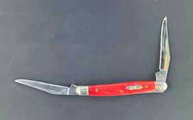 Case XX 2 Blade Texas Toothpick Pocket Knife