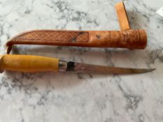 Handmade Finnish Boning Knife