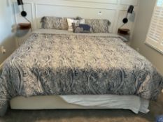 King Size Tempur--pedic Microfoam Mattress and Box Spring