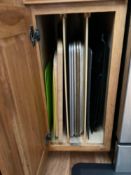Cabinet Lot of Sheet pans