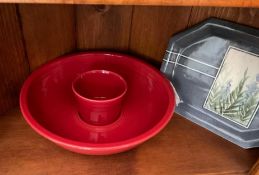Assorted Glazed Pottery Pieces