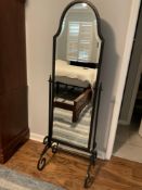 Wrought Iron Framed Dressing Mirror