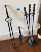 Cast Iron Fireplace Tools
