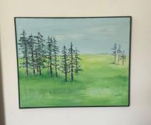 Original Painting Signed Coleman 1971