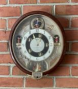 Seiko Melodies in Motion Wall Clock with Moving Musical Figures