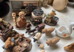 Group of Animal Figurines and Decor