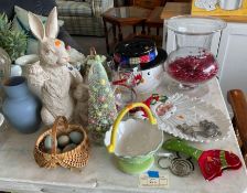 Holiday Decor and Serving Items