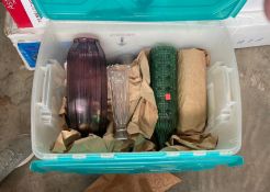 Assorted Vases with Tote