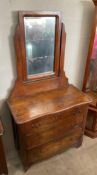 Antique Early American Tiger Oak Dresser