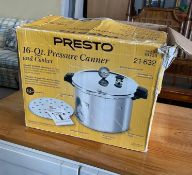 Presto 16-Qt Pressure Canner