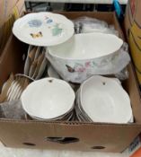 Collection of Lenox Butterfly Meadow China