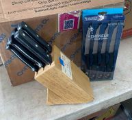 Henckels International Knives with Knife Block
