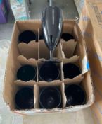 Set of 10 Stemmed Glasses