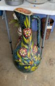 Large Hand Painted Pitcher