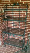Wrought Iron Patio Bakers Rack