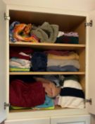 Linens and Towels with Drying Rack