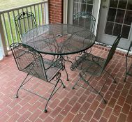 Wrought Iron Patio Set