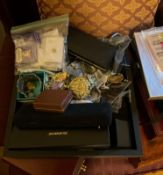 Costume Jewelry with Jewelry Boxes