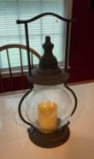 Rustic Steeple Candle Lantern