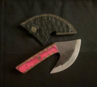 Japanese-Style Crescent Blade Chopping Knife