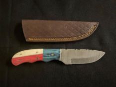 Fixed Blade Hunting Knife with Sheath