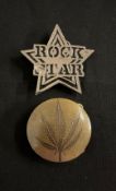 2 Belt Buckles