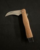 Folding Mushroom Knife