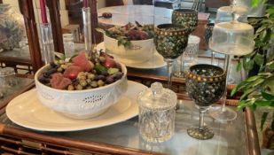 Decorative Crystal and Ceramic Items