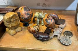 Vintage Tribal Decor and Statues