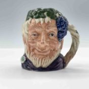 Bacchus D6521 - Mini - Royal Doulton Character Jug