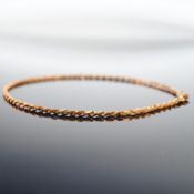 10K Yellow Gold Rope Chain Bracelet