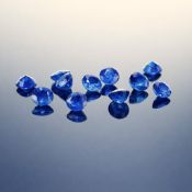 11pc Loose Round Natural Sapphires, 5.94 ctw