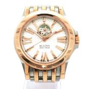 Bulova Accu-Swiss Kirkwood Automatic Open Heart Wristwatch
