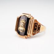 10K Gold Jostens 1960 Ridgefield Park Class Ring with Onyx