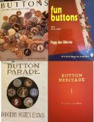 A GROUP OF BOOKS ON BUTTONS