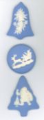 A SMALL CARD OF DIVISION THREE STUDIO ARTIST BUTTONS