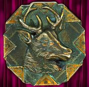A DIVISION ONE HANDKERCHIEF CORNER BUTTON