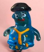 A DIVISION THREE STUDIO ARTIST GLASS BUTTON