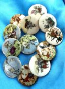 A SMALL SELCTION OF DIVISION 3 CERAMIC BUTTONS